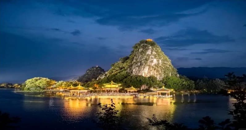 【廣東省團】肇慶夢幻繽紛~七星岩夜景 觀景純玩2天團  深圳集散